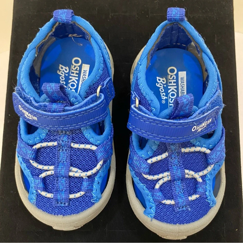 OshKosh B’gosh Washable Sport Sandals Blue Toddler Boys 5M